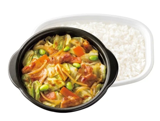 ほっともっとの肉野菜炒め弁当