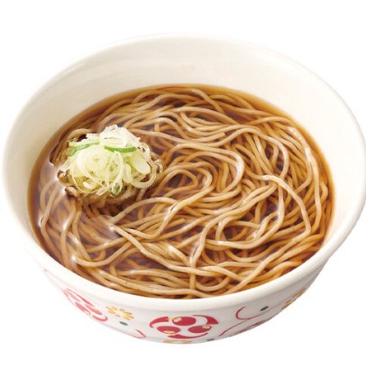 いろり庵きらくのかけそばの画像