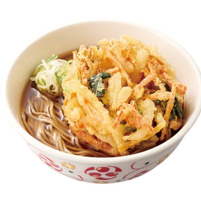 いろり庵きらくのかき揚げそばの画像