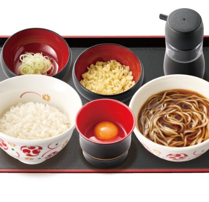 いろり庵きらくの朝定食の画像