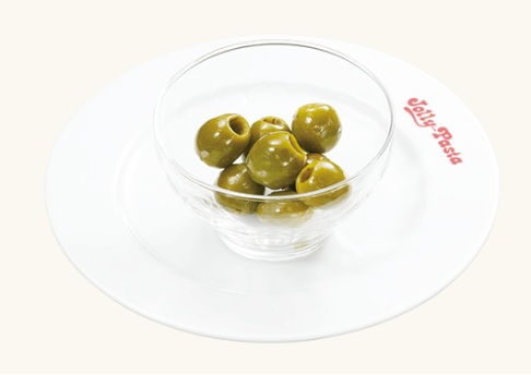 ジョリーパスタのイタリア産グリーンオリーブのマリネ