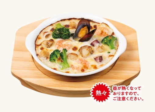 ジョリーパスタのシーフードドリア