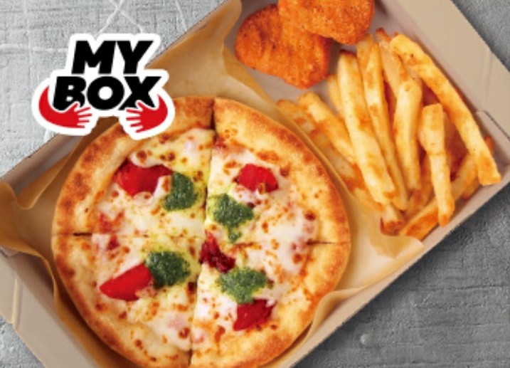 ピザハットのお一人様_ピザハット・マルゲリータ[MY BOX]