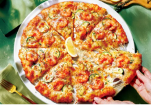 ピザーラの大海老のガーリックシュリンプ