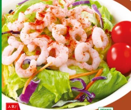 サイゼリヤの小エビのサラダ