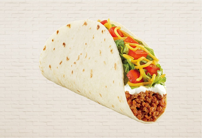 タコベルのテイクアウト_ビーフ ソフト タコ スプリーム