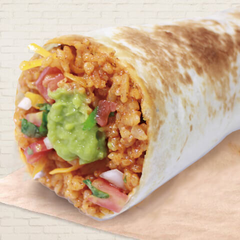 タコベルのテイクアウト_ベジブリトー