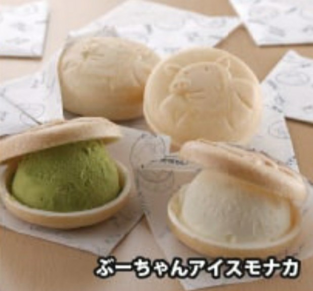 矢場とんのテイクアウト_ぶーちゃんアイスモナカ
