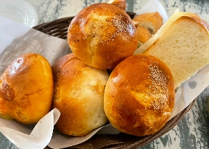 Bakery Cafe 151@のパン盛り合わせ