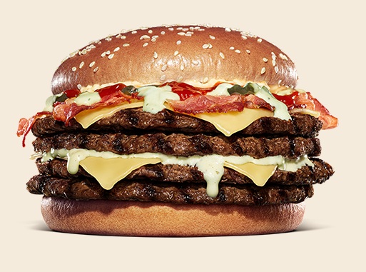 バーガーキングのAlpha King イエティ ザ・ワンパウンダー