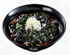 富士そばのわかめそば（うどん）