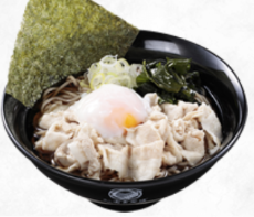 富士そばの肉富士そば(うどん)