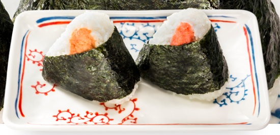 はなまるうどんの辛子明太子おにぎり