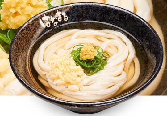 はなまるうどんのかけ