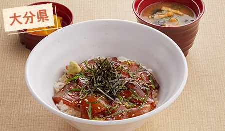 ジョイフルのブリのりゅうきゅう丼