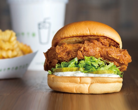 シェイクシャックのチキンシャック