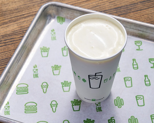 シェイクシャックのシェイク