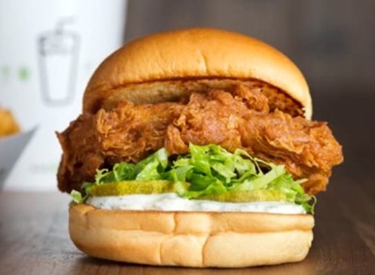 シェイクシャックのチキンシャック