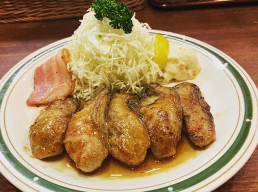 かつれつ四谷たけだのカキバター焼