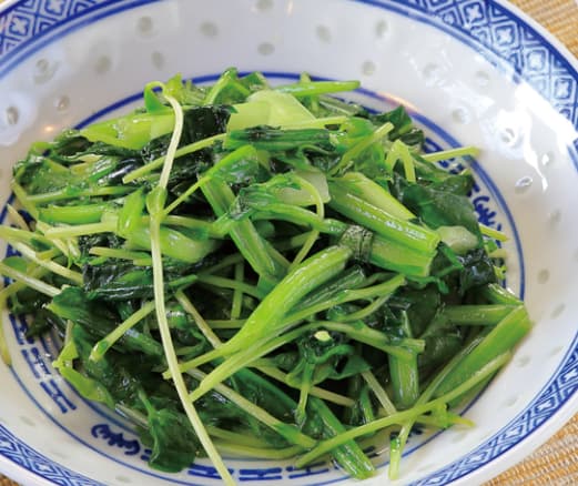 揚州商人の青菜炒め