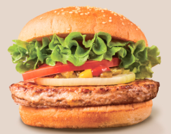 フレッシュネスバーガーのクラシックバーガー