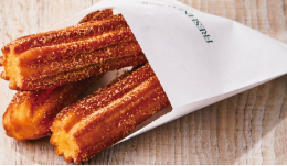 フレッシュネスバーガーの揚げたてチュロス