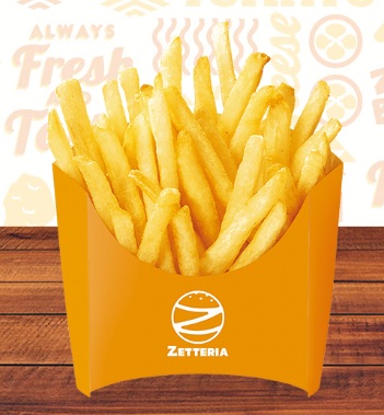 ゼッテリアのフレンチフライポテト