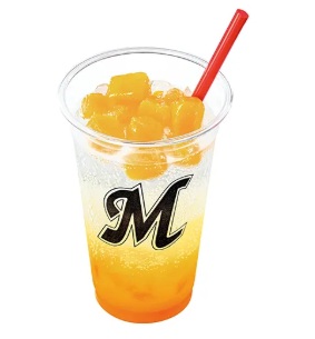 ZOZOマリンスタジアムのゼッテリア限定_和田康士朗のトロピカルマンゴーソーダ