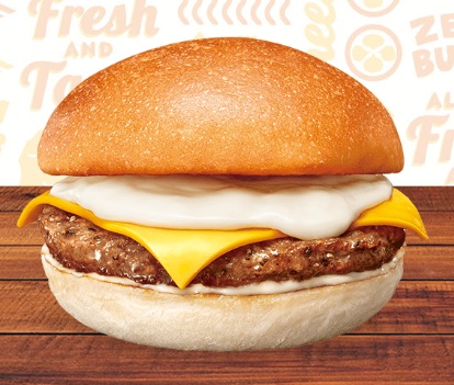 ゼッテリアの 4種のチーズバーガー
